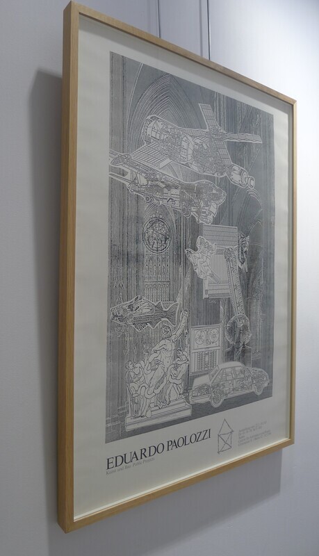 EDUARDO PAOLOZZI UND SEIN DRUKER HANS KAHLER - ADVERTISM