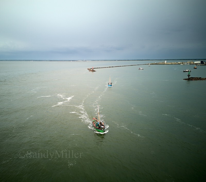 DJI_0008 1 - Dunkirk Little Ships leave Ramsgate for Commemorative Return 2025