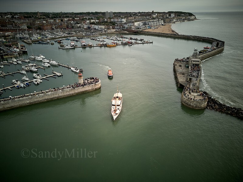 DJI_0013 - Dunkirk Little Ships leave Ramsgate for Commemorative Return 2025