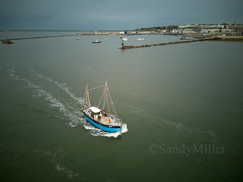 DJI_0009 - Dunkirk Little Ships leave Ramsgate for Commemorative Return 2025