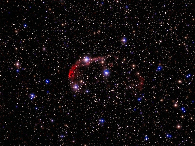 Cresent Nebula by James J - Nebulae