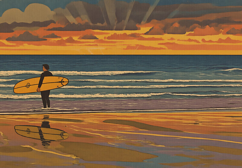 Surfing in Cornwall - Cornwall