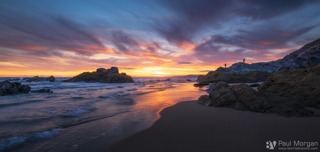 Hook, Line and Sinking Sun - Panorama
