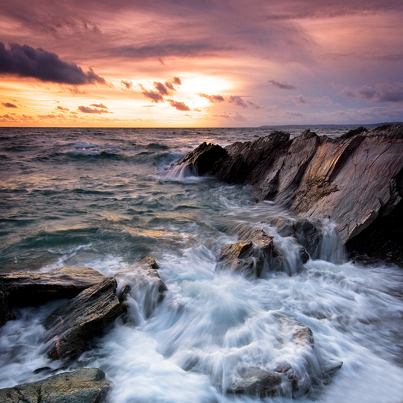 Tumbling Tide - Landscape (Square)