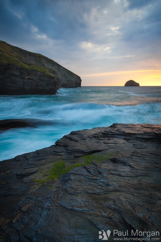 Tidal Trebarwith - Landscape (Vertical)