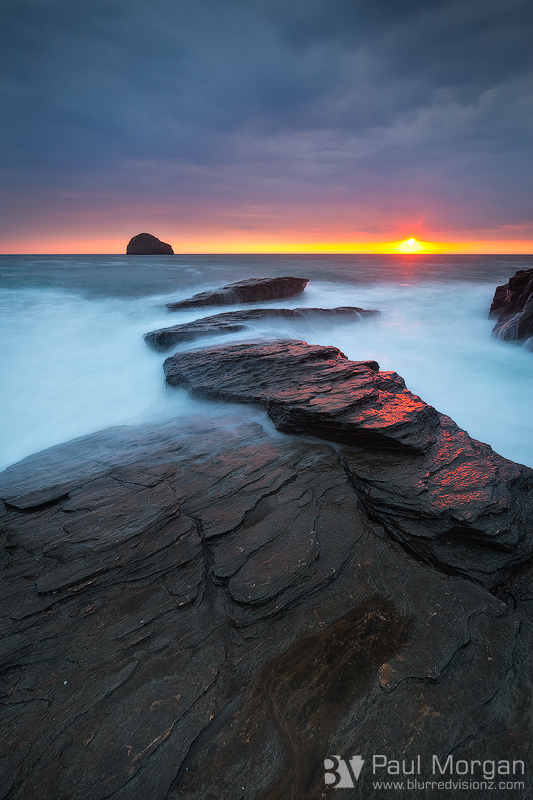 A bit of Light Rock - Landscape (Vertical)