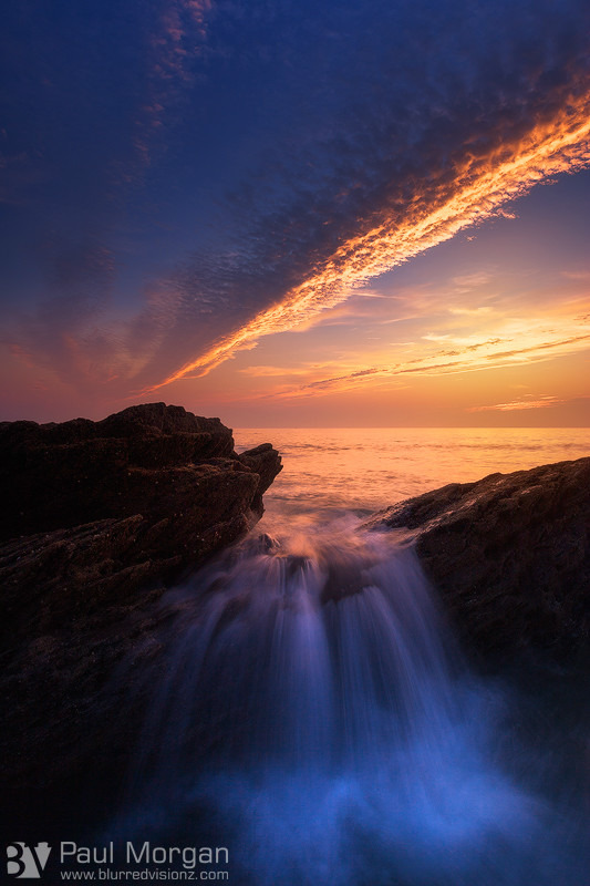 Falling in a Blaze of Glory - Landscape (Vertical)