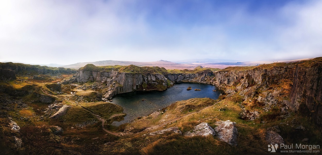 Foggintor Quarry - Panorama