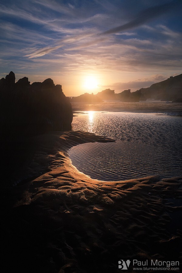Crescent Sun - Landscape (Vertical)