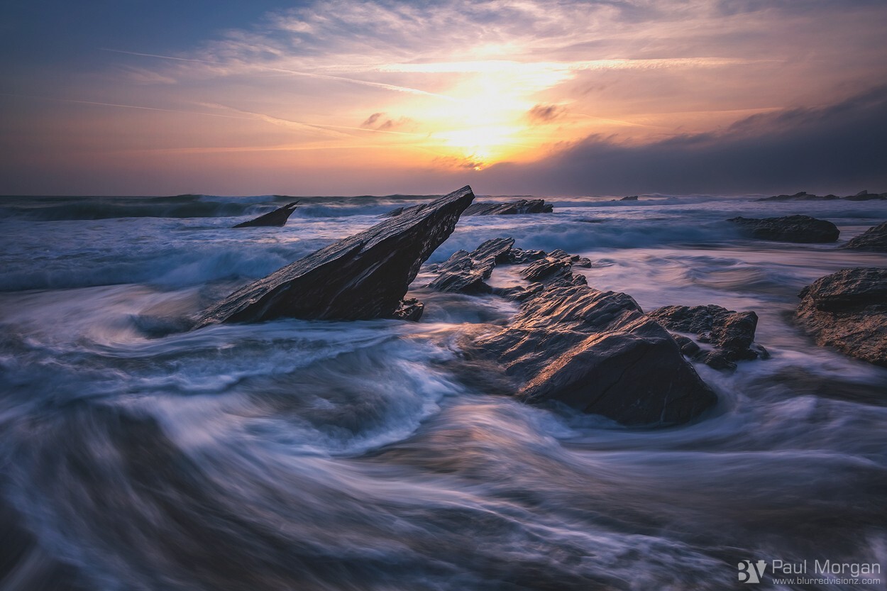 Coastal Collision - Landscape (Horizontal)