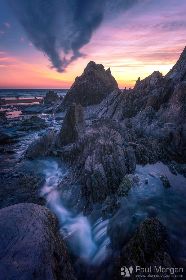 Running Out Of Colour - Landscape (Vertical)