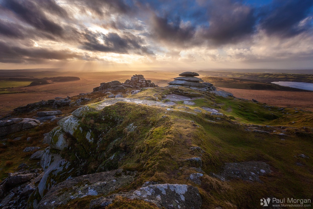 Spotlight on Rough Tor - Landscape (Horizontal)