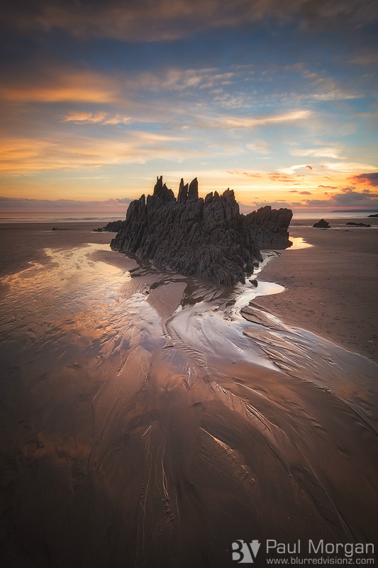 Sand Castle - Landscape (Vertical)
