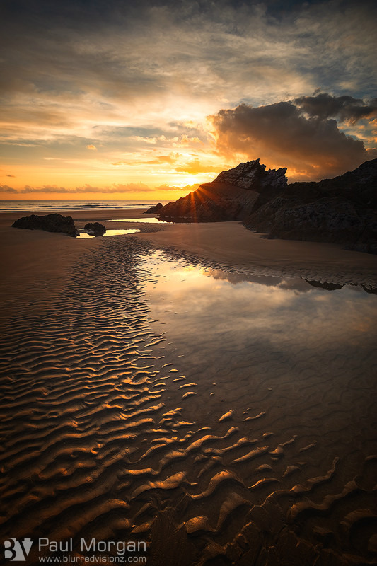 Light Ripples - Landscape (Vertical)