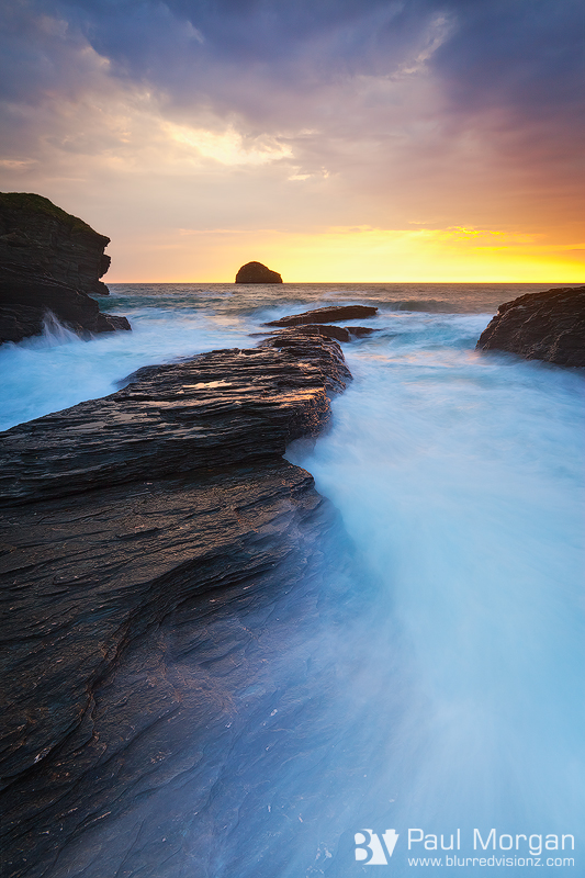 Trebarwith's Revenge - Landscape (Vertical)