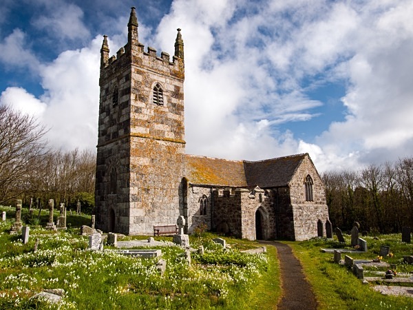 St Wynwallow Church, Landewednack #1 - Cornwall