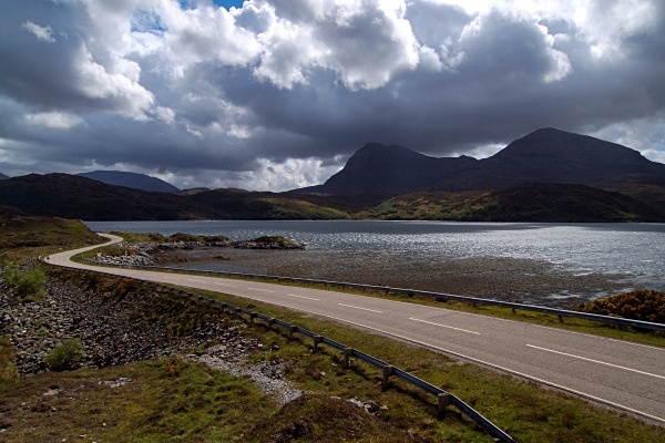 Approaching Kylesku - Scottish Highlands