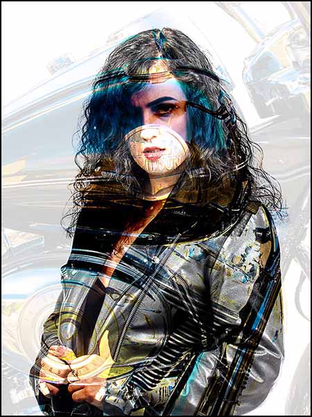 Harley Girl 04 - Portraits