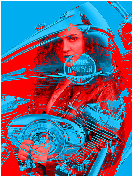 Harley Girl - Portraits