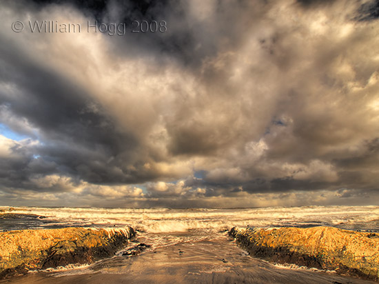Bamburgh Sky 01 - Seascapes