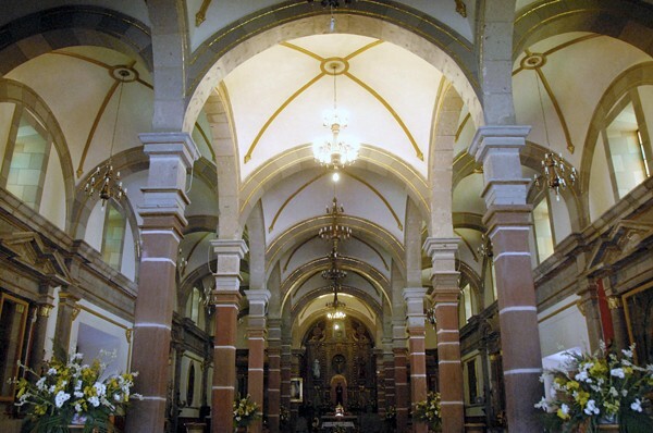 Santiago Apóstol, basilica nave - Tonalá, Jalisco