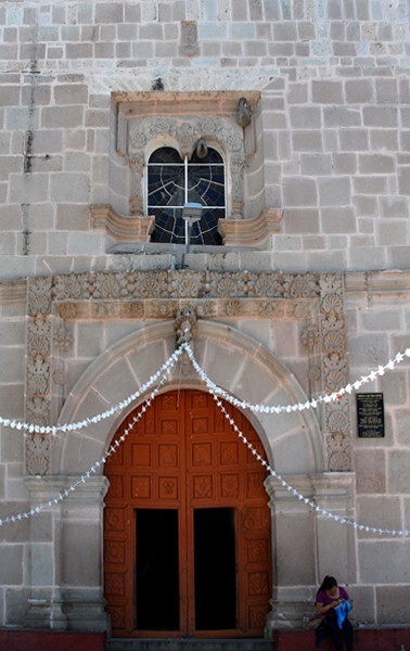 San Pedro Apóstol, façade - Zipiajo, Michoacán