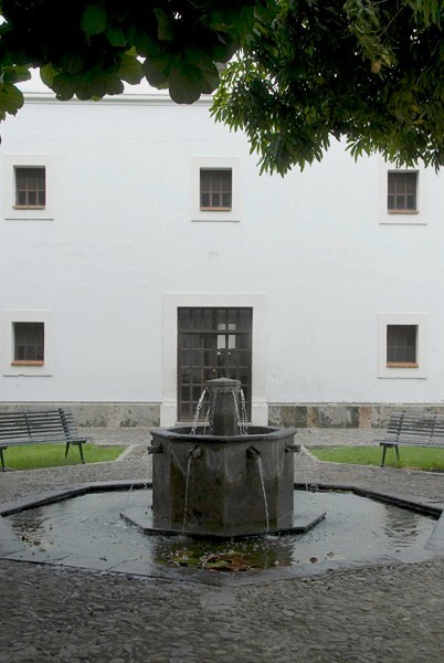 Small patio fountain - Hospicio Cabañas