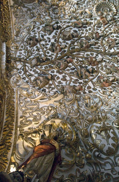 St. Dominic family tree & corner cardinal - Sotocoro