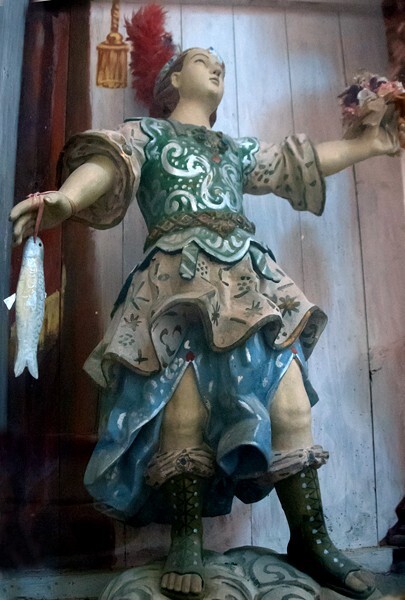 Santo Domingo, sotocoro statue, St. Raphael - Yanhuitlán, Oaxaca