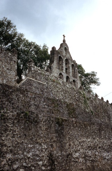 Atrial wall & espadaña - Molango, Hidalgo