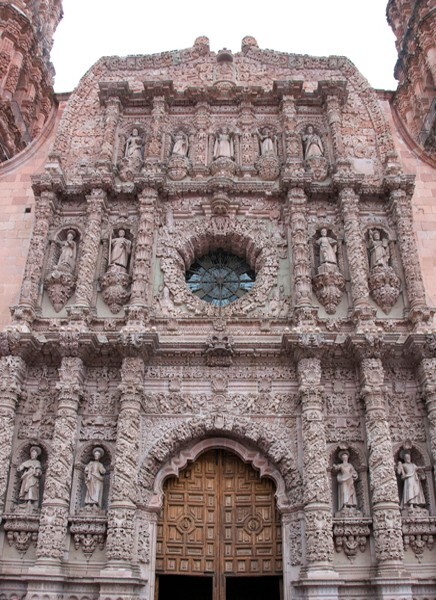 Zacatecas, Zacatecas, Nuestra Señora de la Asunción, façade - The Eighteenth Century: Repeat or Die, An Artistic Culmination