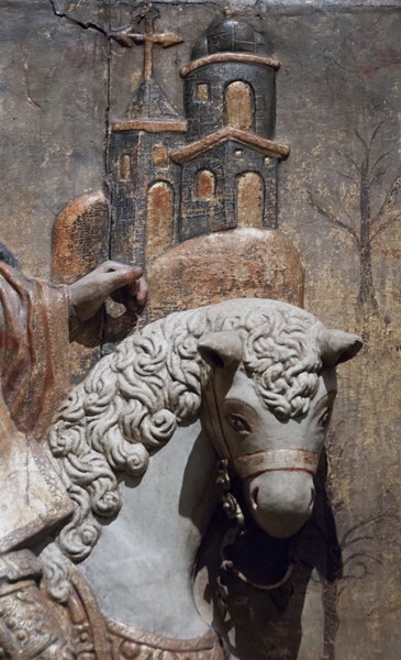 St. James the Moor Slayer, detail - New York, New York, Hispanic Society