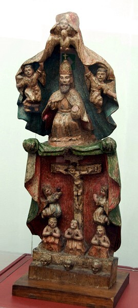 Convento sculpture, Compassio Patris - Nuestra Señora del Carmen