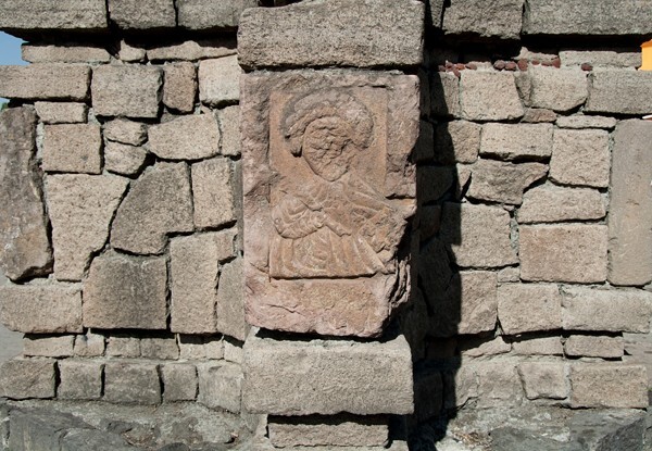 San Andrés, atrial cross stump with Passion Angel - San Andrés Totoltepec