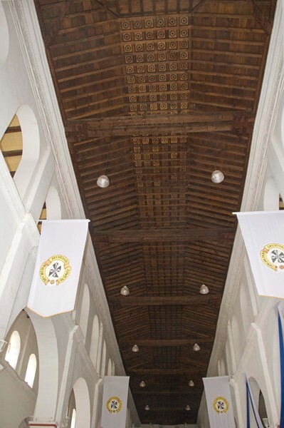 Artesonado ceiling - Santo Domingo