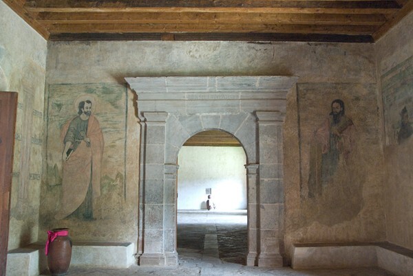 15_Tzintzuntzan, Michoacán, San Francisco, convent murals, SS Pedro y - San Francisco