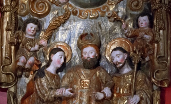 Los Desposorios, detail - Museo Franz Meyer (ex Convento de San Juan de Dios)