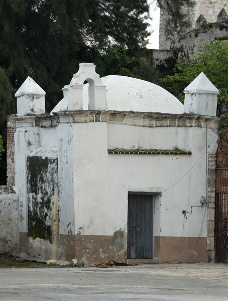 Santo Domingo, NW posa chapel - Izúcar de Matamoros, Puebla