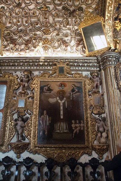 Nave painting, St. Nicholas of Bari - Nave