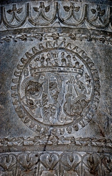 San Luis Obispo, pulpit detail - Huexotla, México