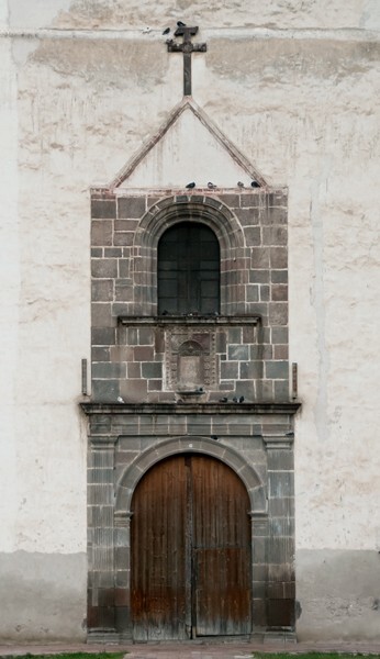 Façade alfiz - San Juan Evangelista