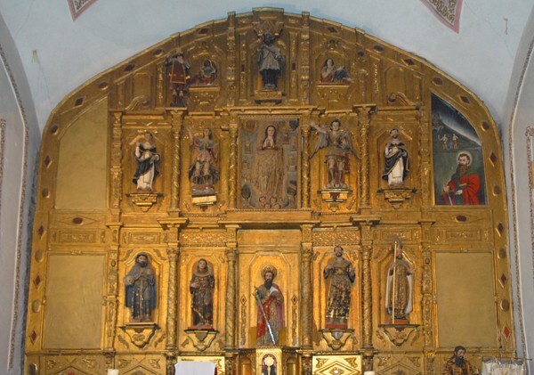 San Pablo, high altar - Oztotepec, México