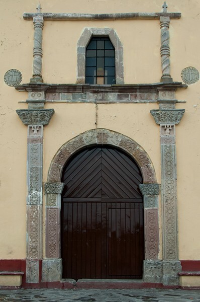 San Jerónimo, façade - Amanalco de Becerra, México