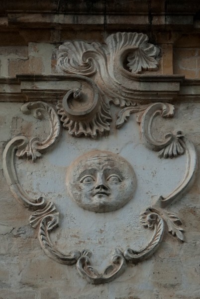 Bell-tower relief, sun relief - Santa María de la Asunción
