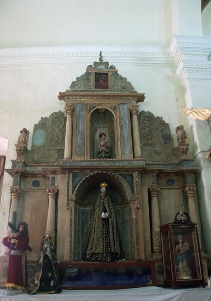 Nave Nuestra Señora de la Soledad altar - San Andrés