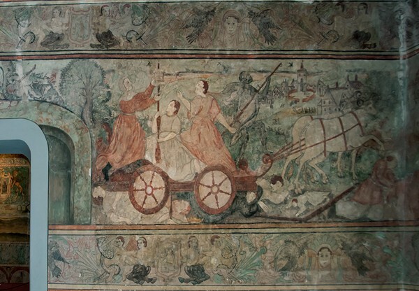 Trionfo de la Muerte - Casa del Deán, Sala de los Triunfos