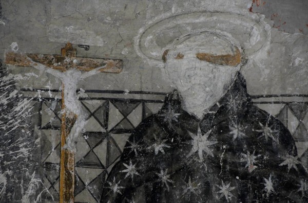 Sacristy mural - San Nicolás de Tolentino, convento