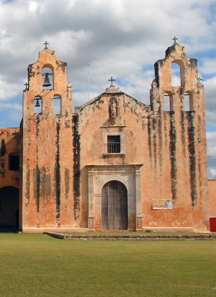 San Miguel Arcángel, façade - Maní, San Miguel Arcángel