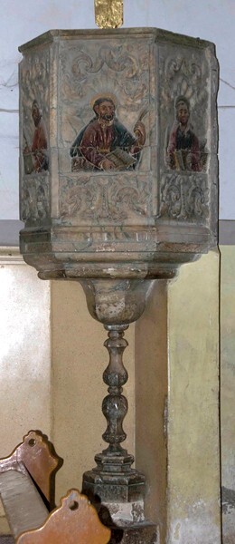 San Francisco, pulpit - Charcas, San Luis Potosí