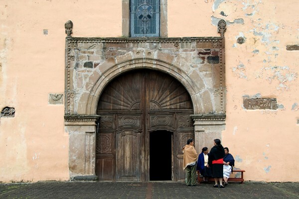 La Asunción de Nuestra Señora, façade portal alifz - Sevina, Michoacán